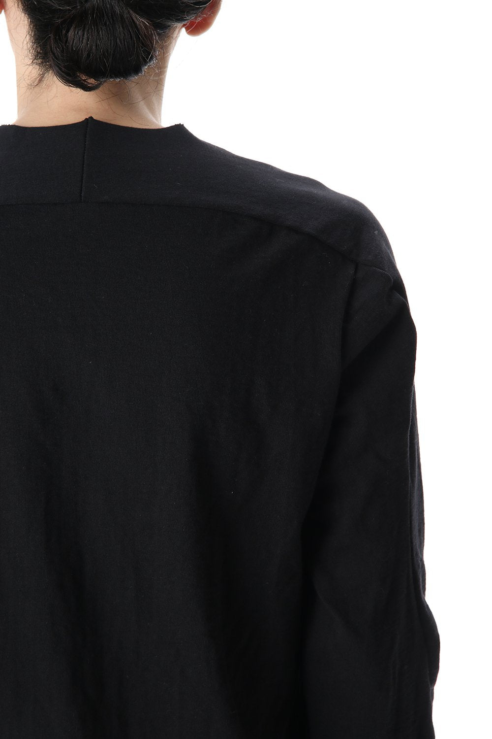 Medium Jersey Cotton L/S T-Shirts Black
