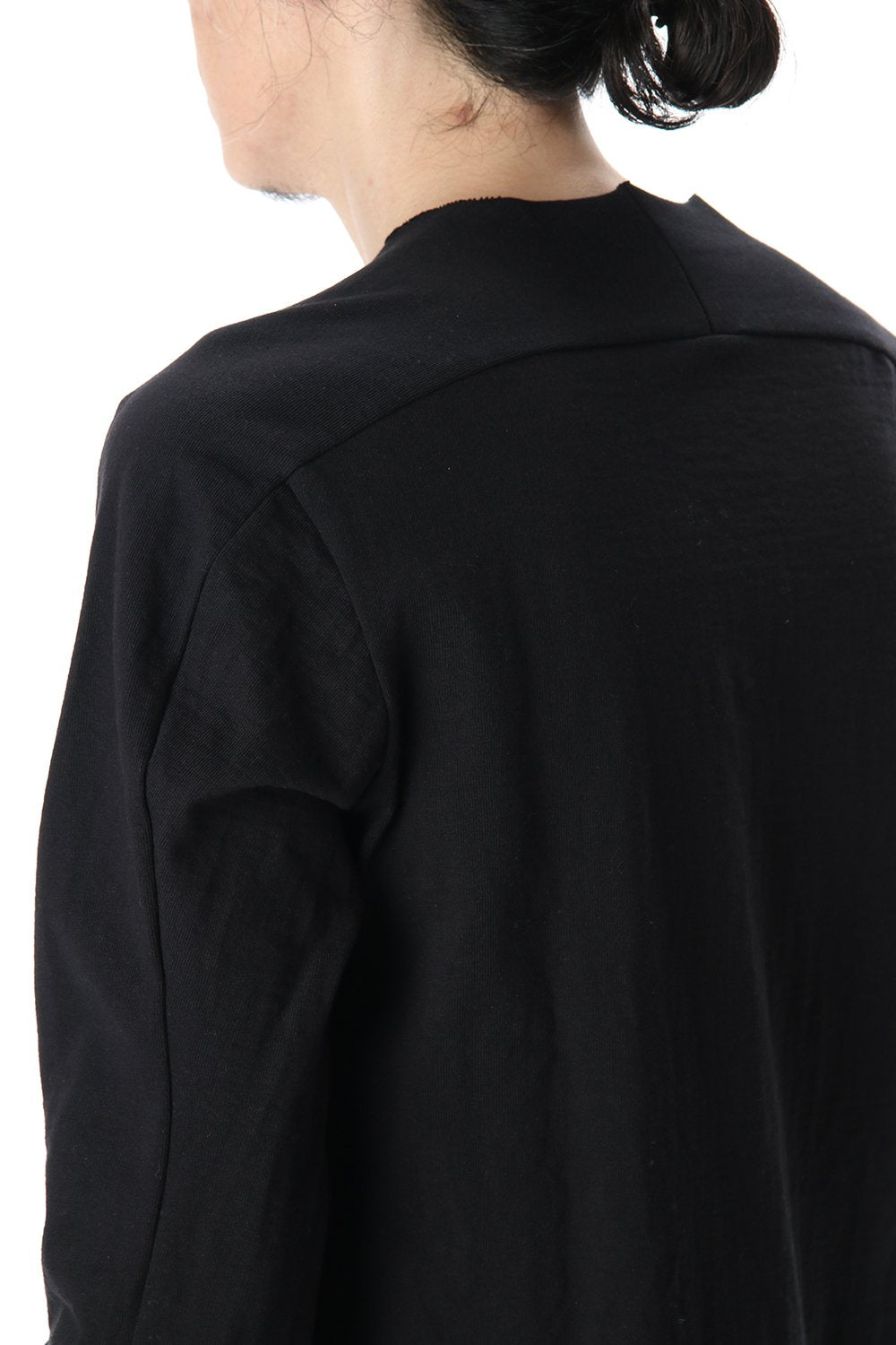 Medium Jersey Cotton L/S T-Shirts Black