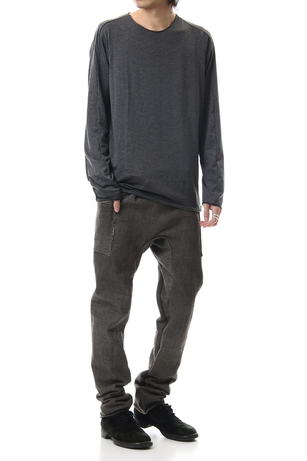 Heavy Jersey Pants Carbon