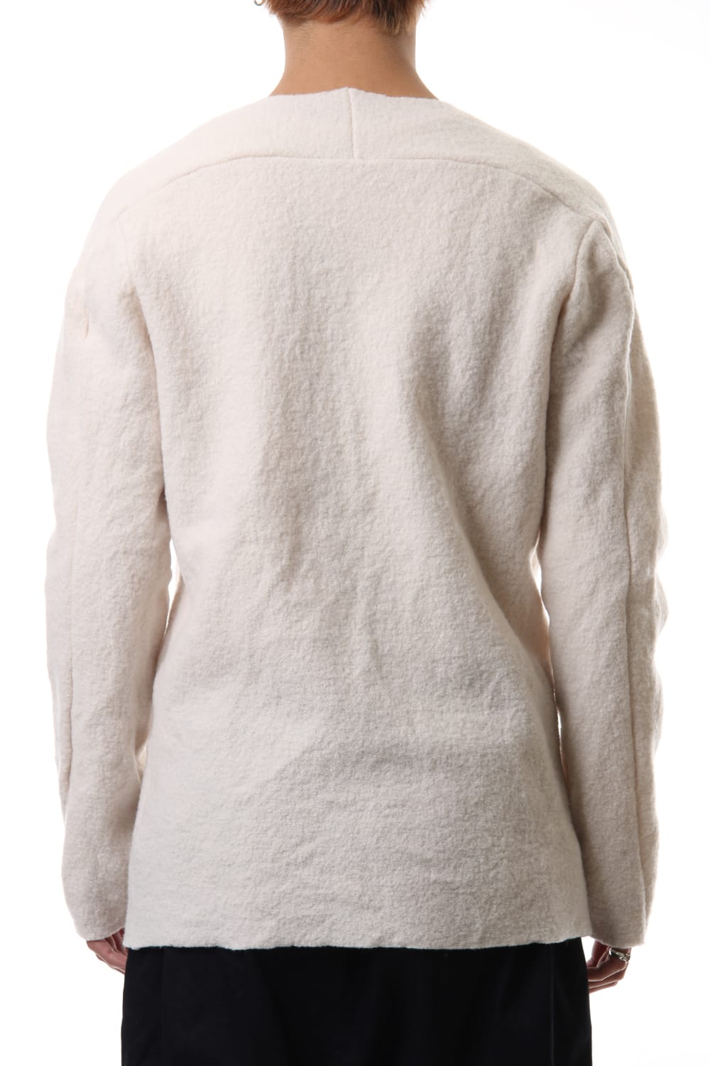 Boucle L/S Knit White