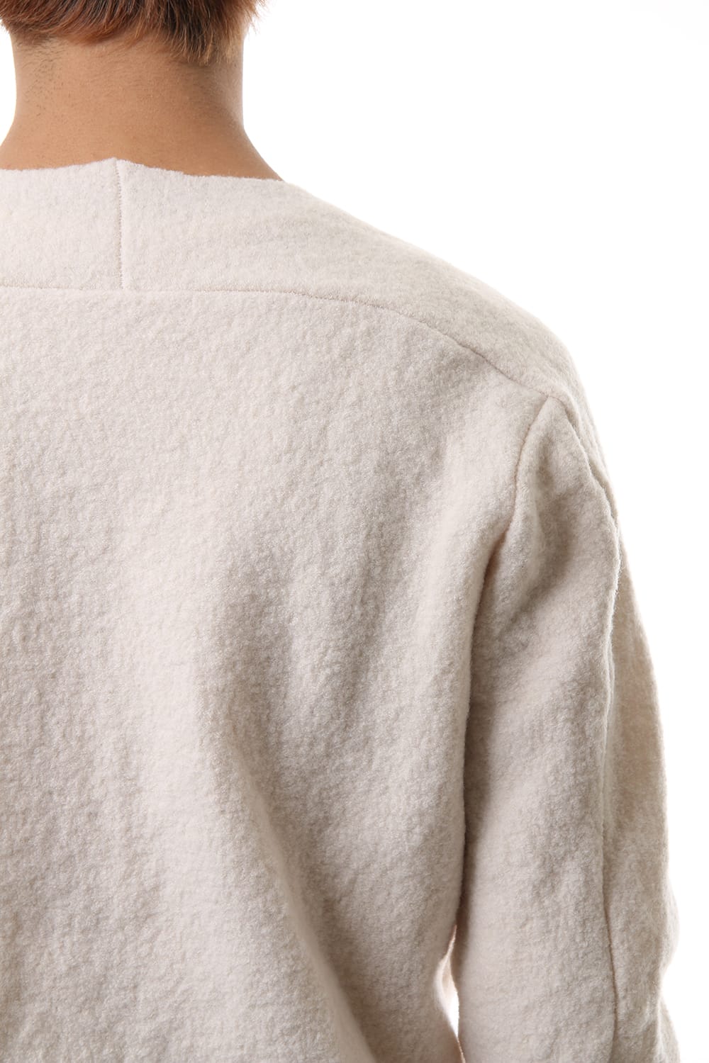 Boucle L/S Knit White