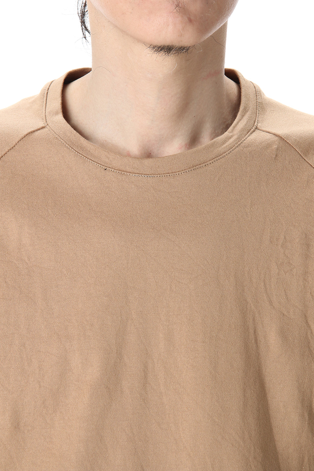 GIZA Cotton Raglan L/S T-Shirts Beige