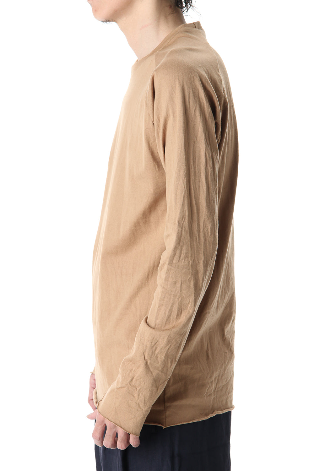 GIZA Cotton Raglan L/S T-Shirts Beige