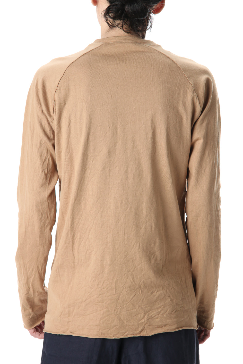 GIZA Cotton Raglan L/S T-Shirts Beige