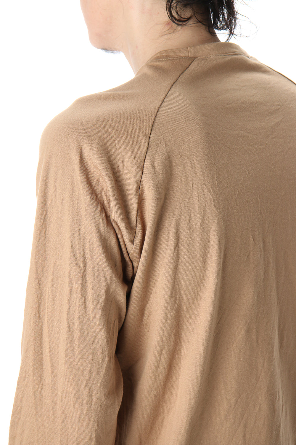 GIZA Cotton Raglan L/S T-Shirts Beige