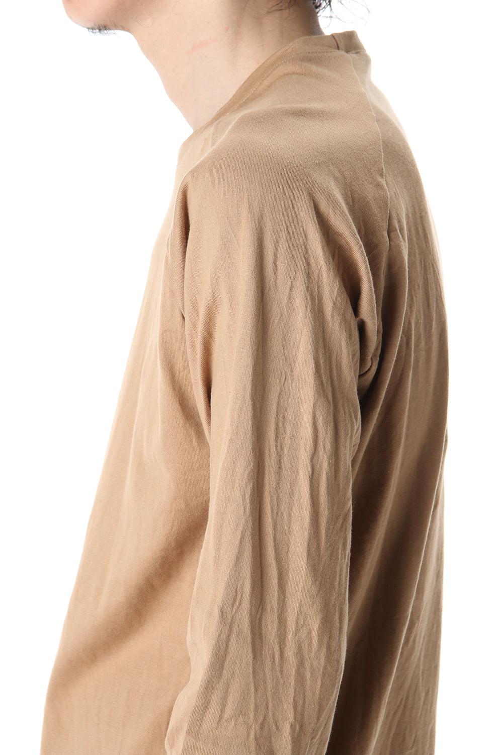 GIZA Cotton Raglan L/S T-Shirts Beige