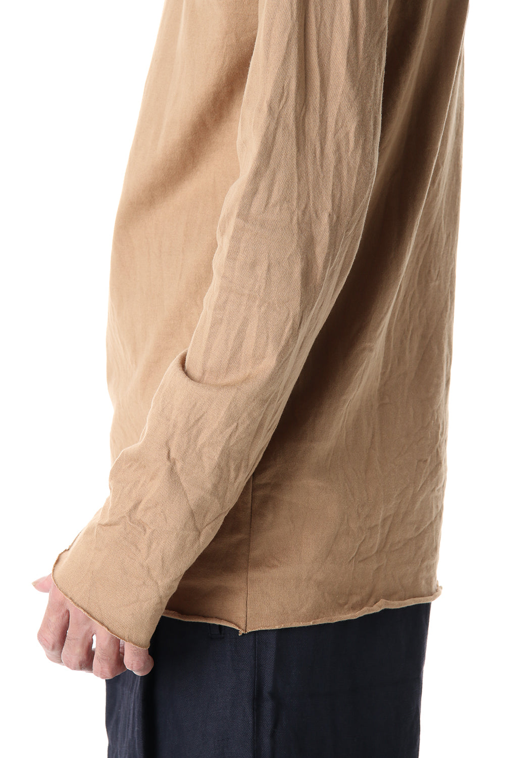 GIZA Cotton Raglan L/S T-Shirts Beige