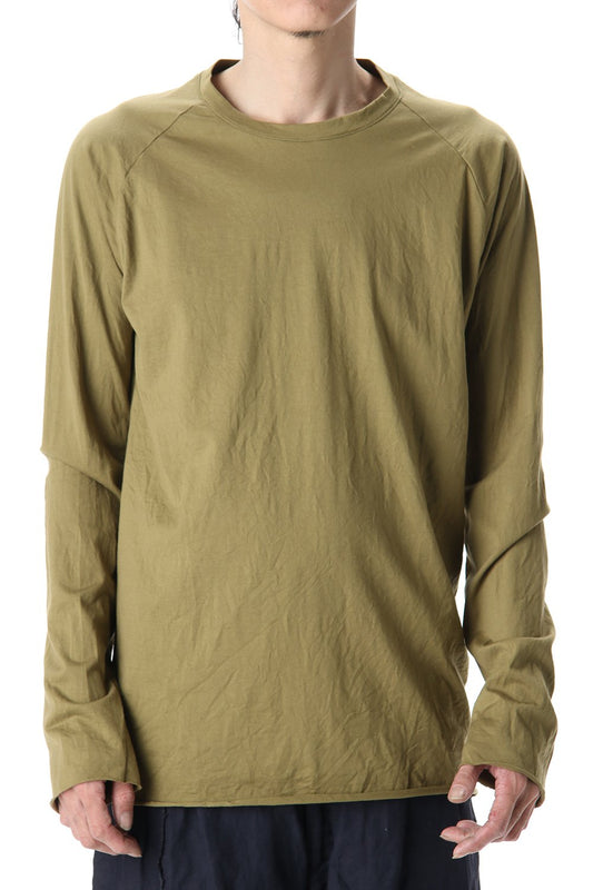 GIZA Cotton Raglan L/S T-Shirts Green