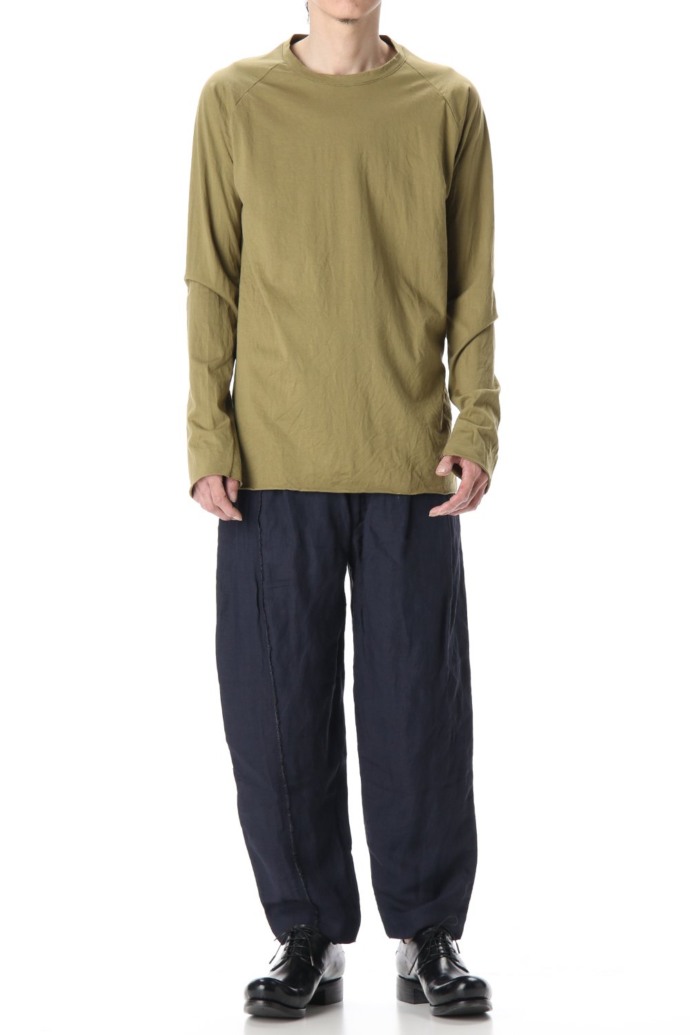 GIZA Cotton Raglan L/S T-Shirts Green