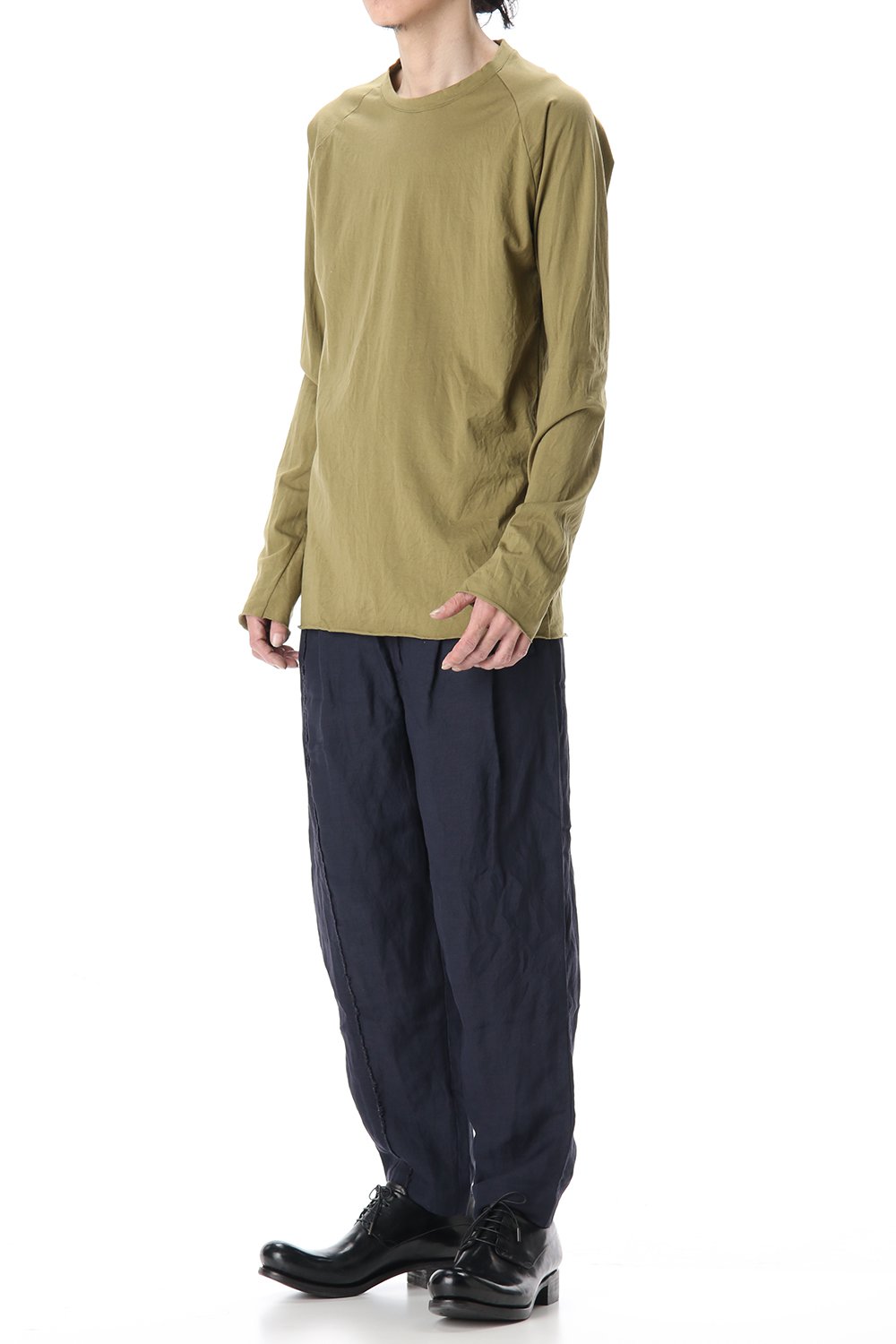 GIZA Cotton Raglan L/S T-Shirts Green