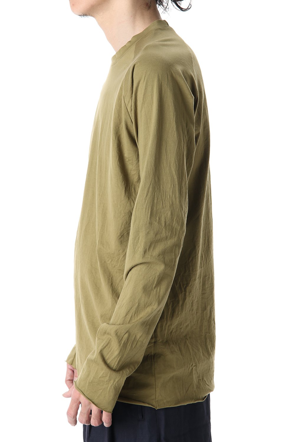 GIZA Cotton Raglan L/S T-Shirts Green