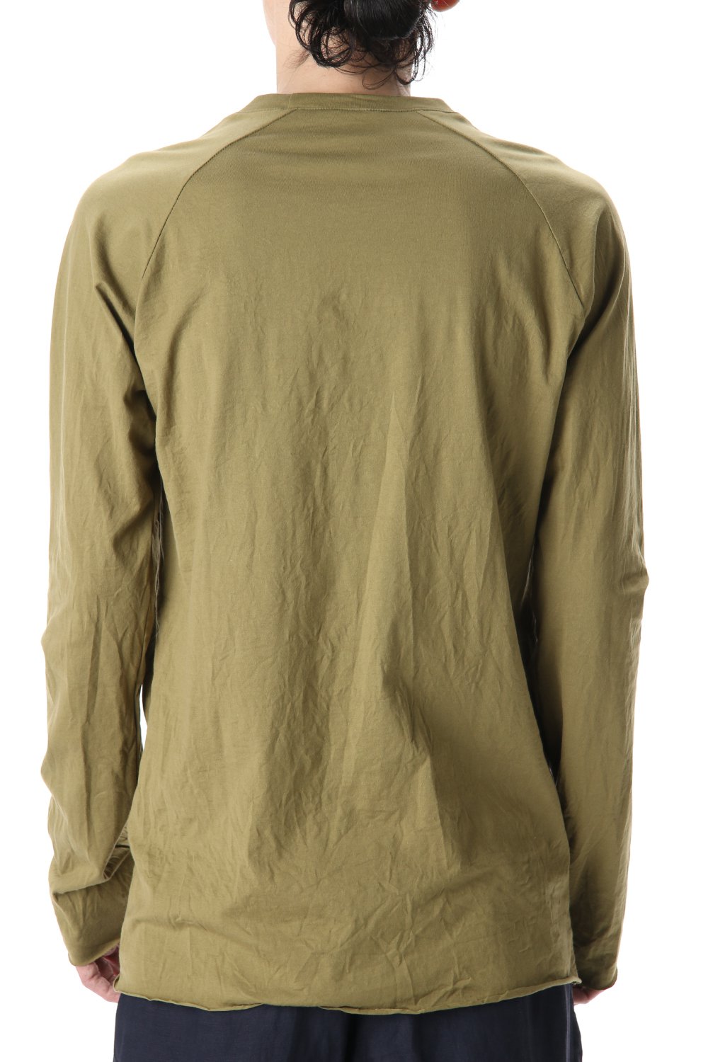 GIZA Cotton Raglan L/S T-Shirts Green