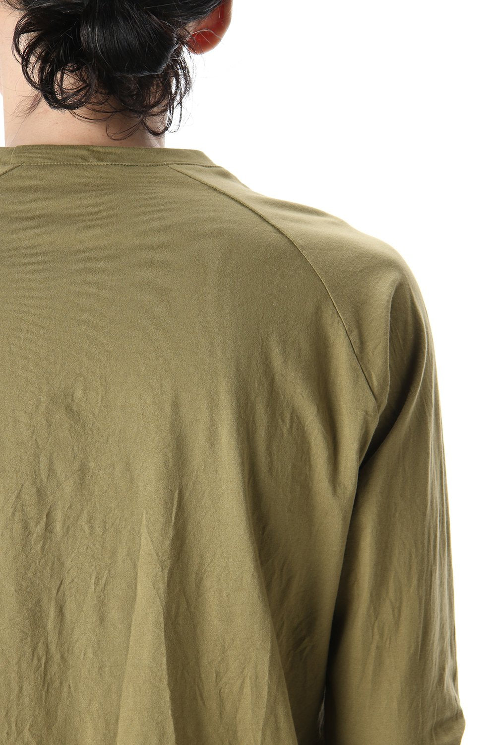 GIZA Cotton Raglan L/S T-Shirts Green