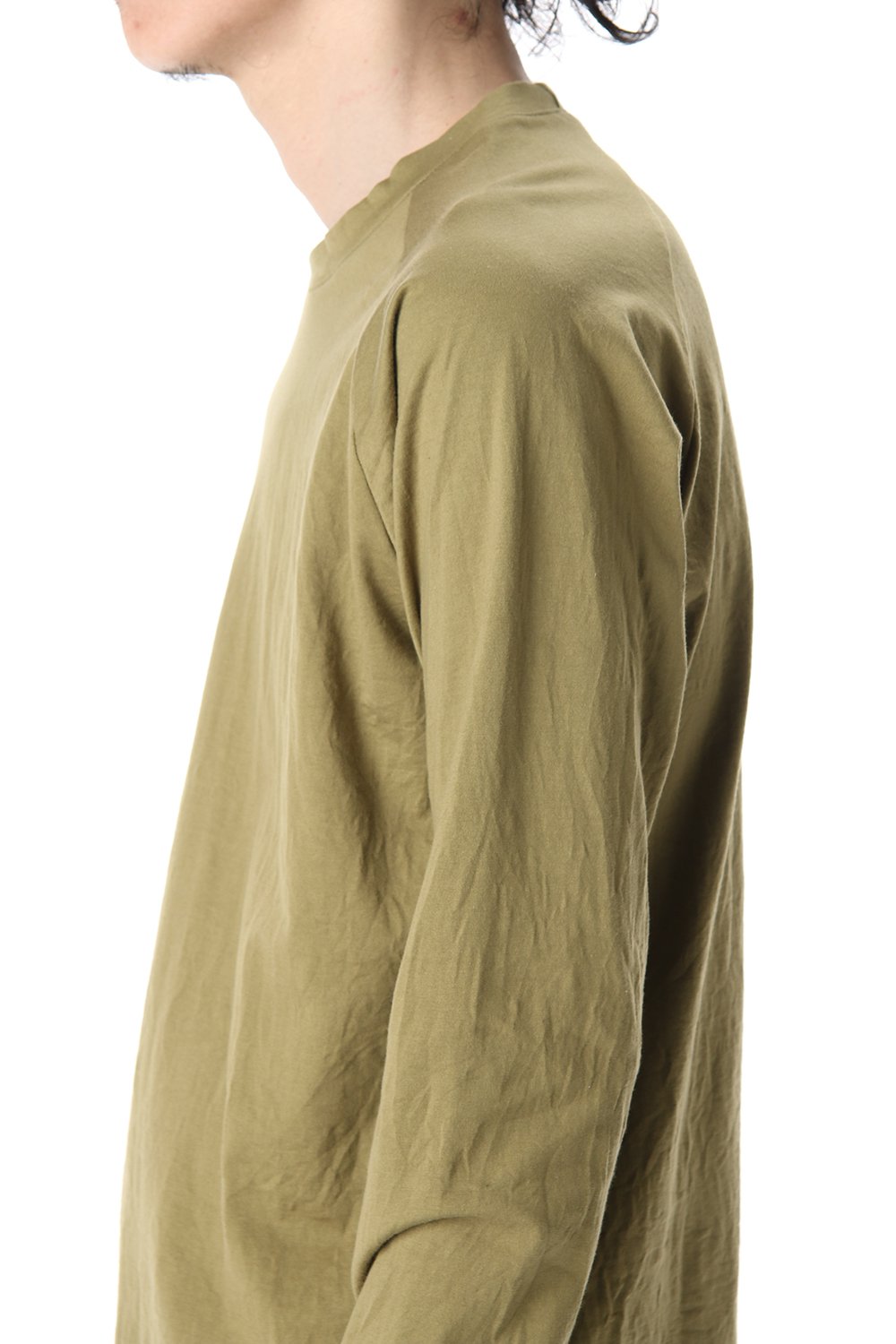 GIZA Cotton Raglan L/S T-Shirts Green