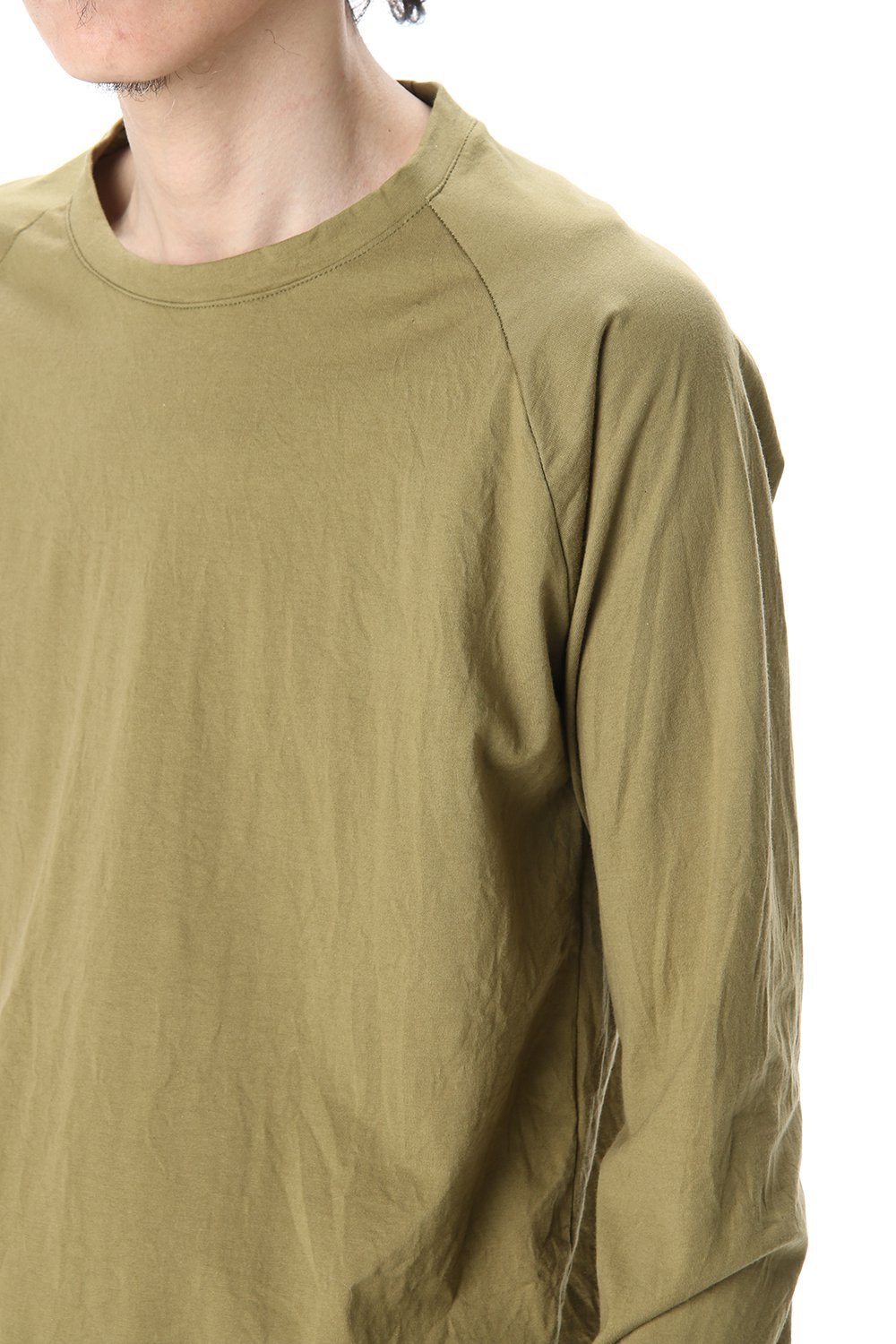 GIZA Cotton Raglan L/S T-Shirts Green