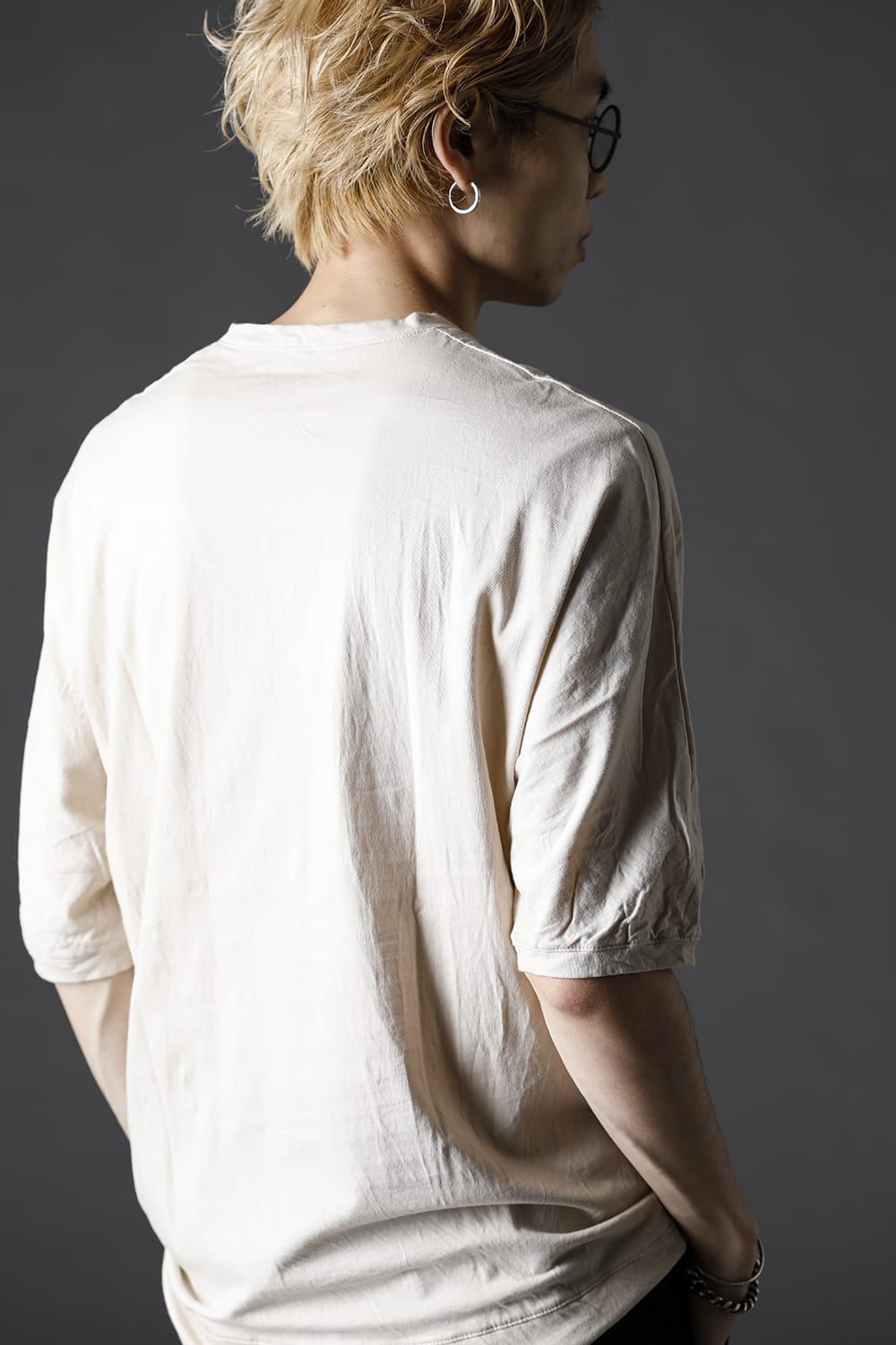 シー アイランド コットン ジャージー ハーフスリーブ ドルマン Tシャツ ベージュ