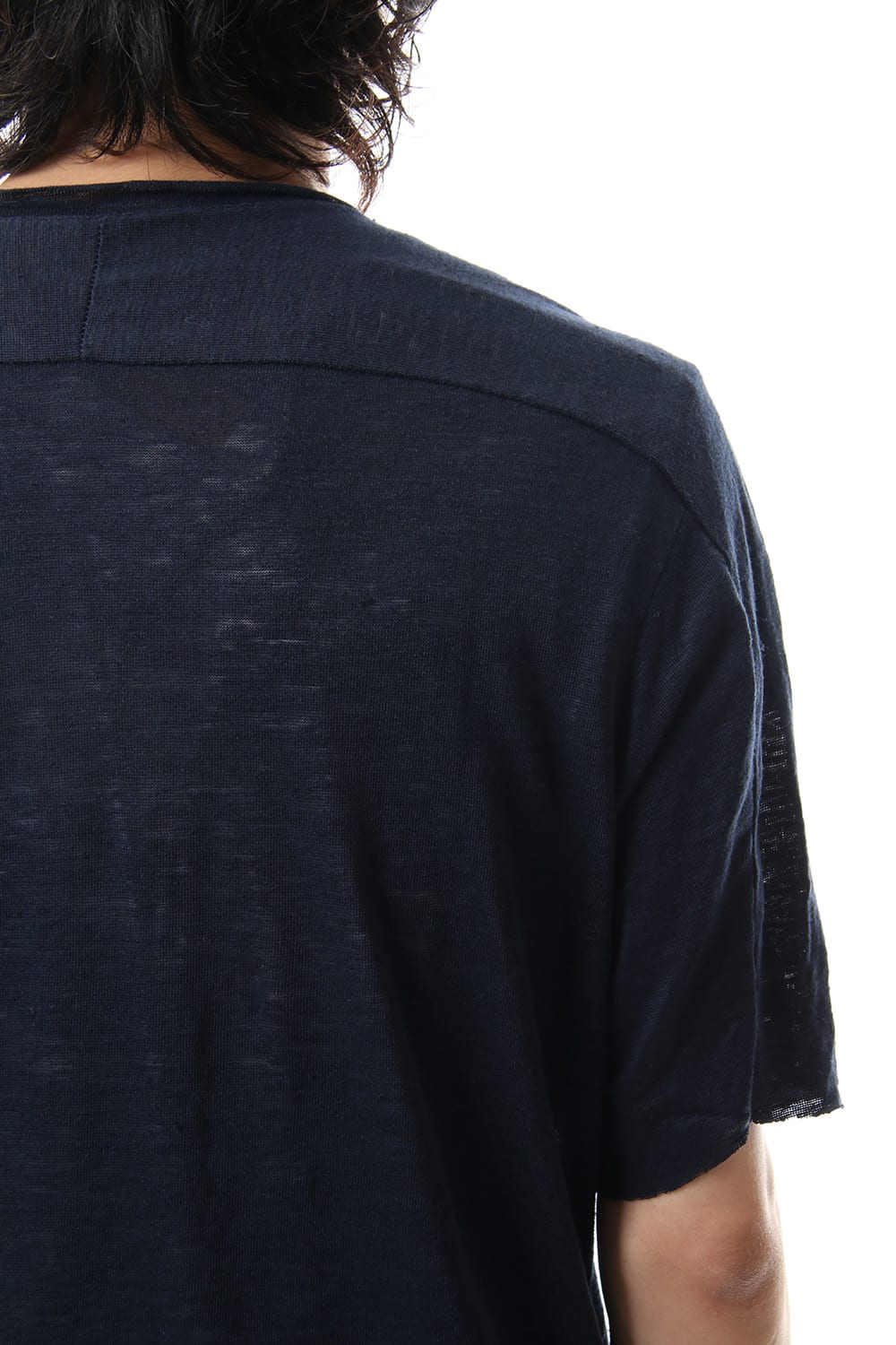 Linen Jersey T-shirts Navy