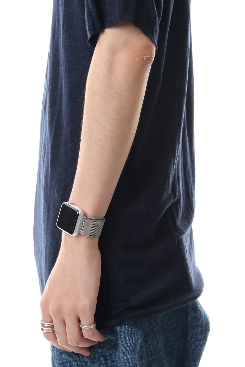 Linen Jersey T-shirts Navy