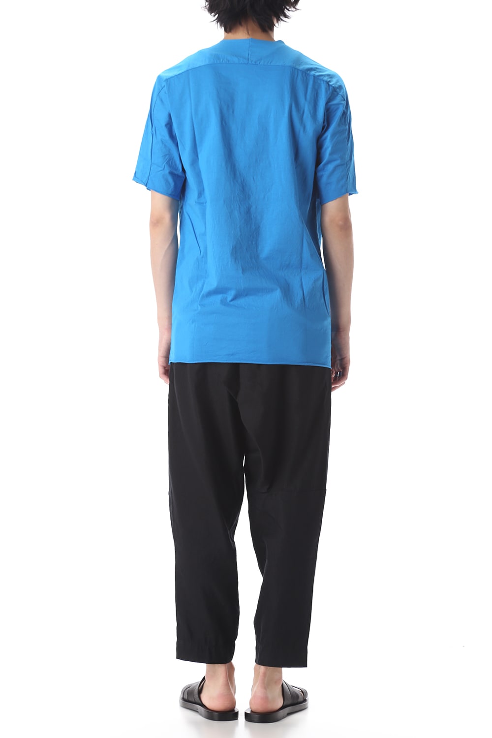 Light Cotton Jersey T-Shirts Blue