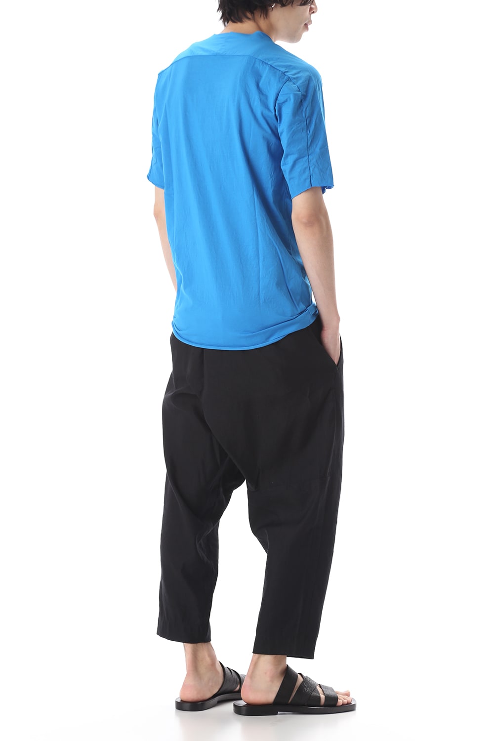 Light Cotton Jersey T-Shirts Blue