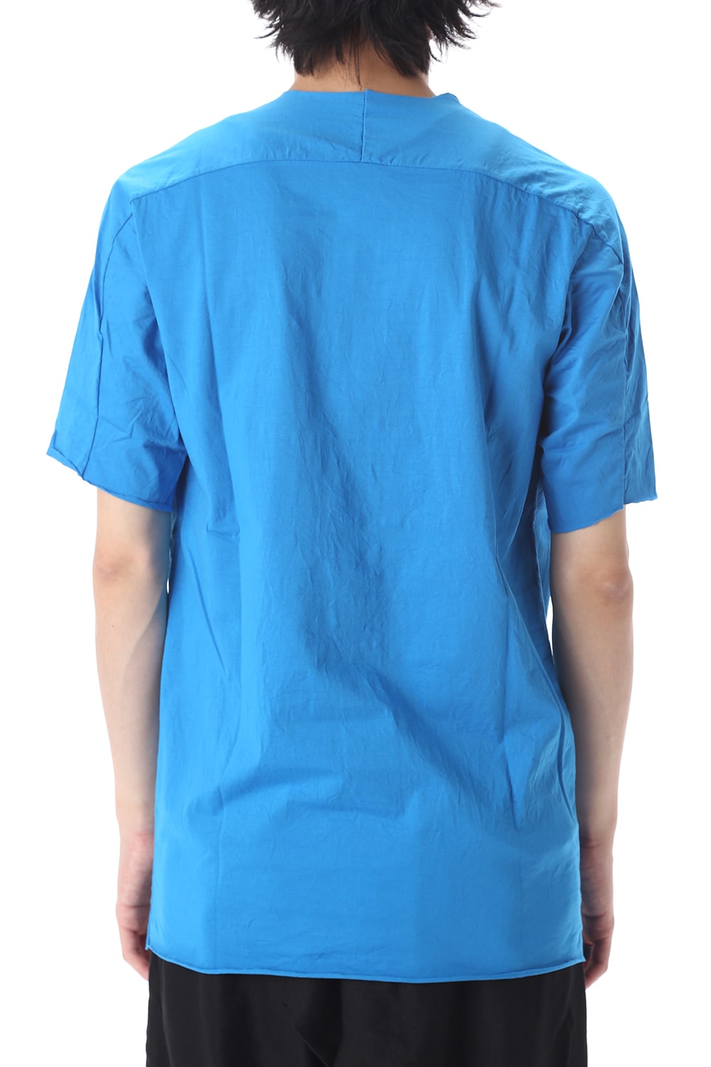 Light Cotton Jersey T-Shirts Blue