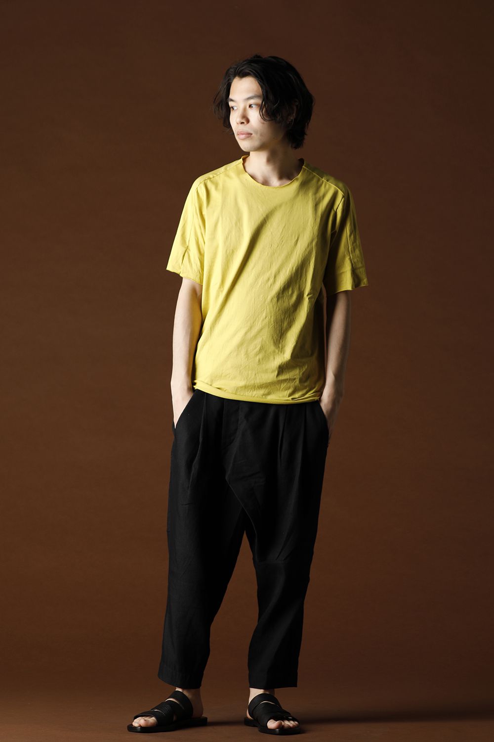 Light Cotton Jersey T-Shirts Lemon Yellow
