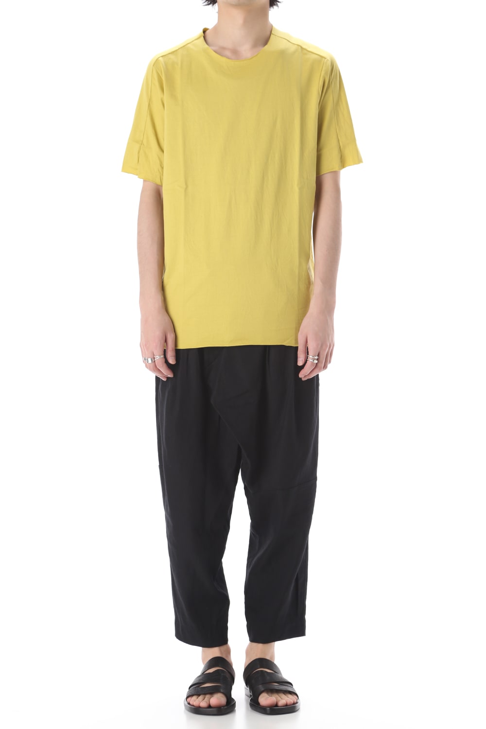 Light Cotton Jersey T-Shirts Lemon Yellow
