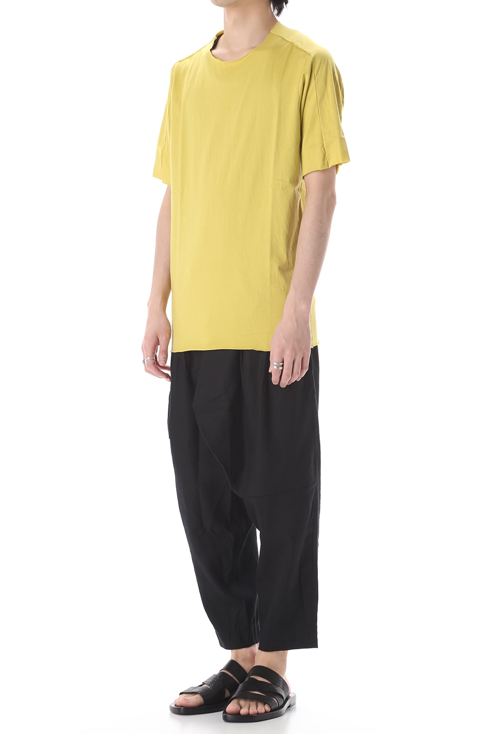 Light Cotton Jersey T-Shirts Lemon Yellow