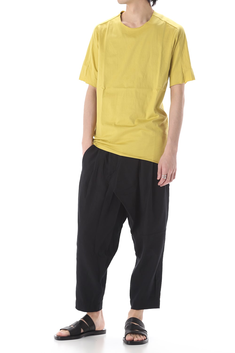 Light Cotton Jersey T-Shirts Lemon Yellow