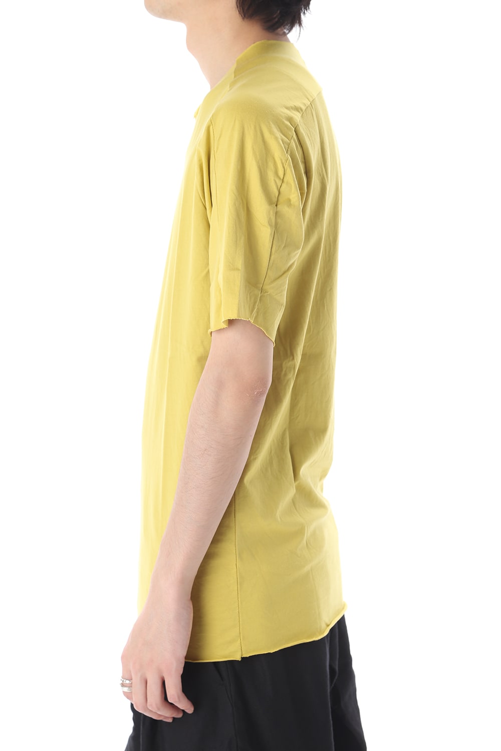 Light Cotton Jersey T-Shirts Lemon Yellow