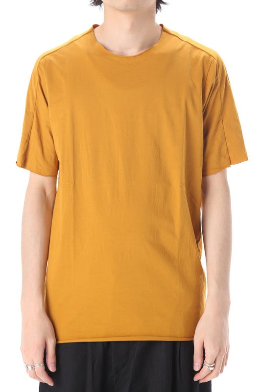 Light Cotton Jersey T-Shirts Mustard