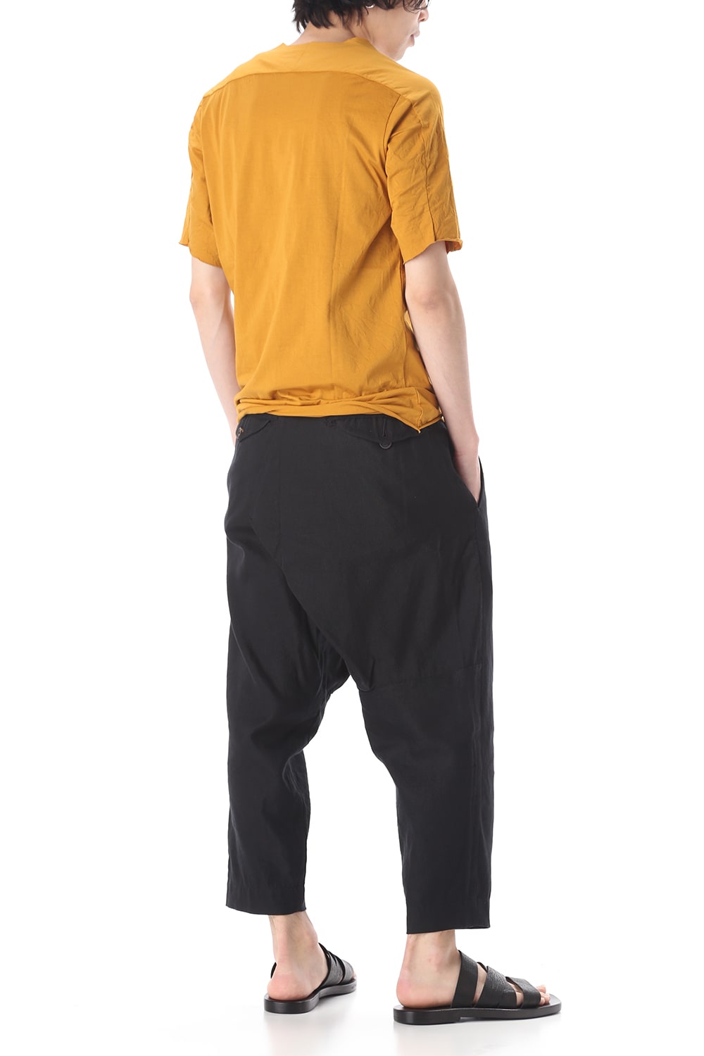 Light Cotton Jersey T-Shirts Mustard