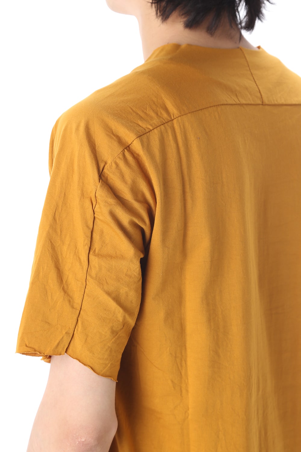 Light Cotton Jersey T-Shirts Mustard