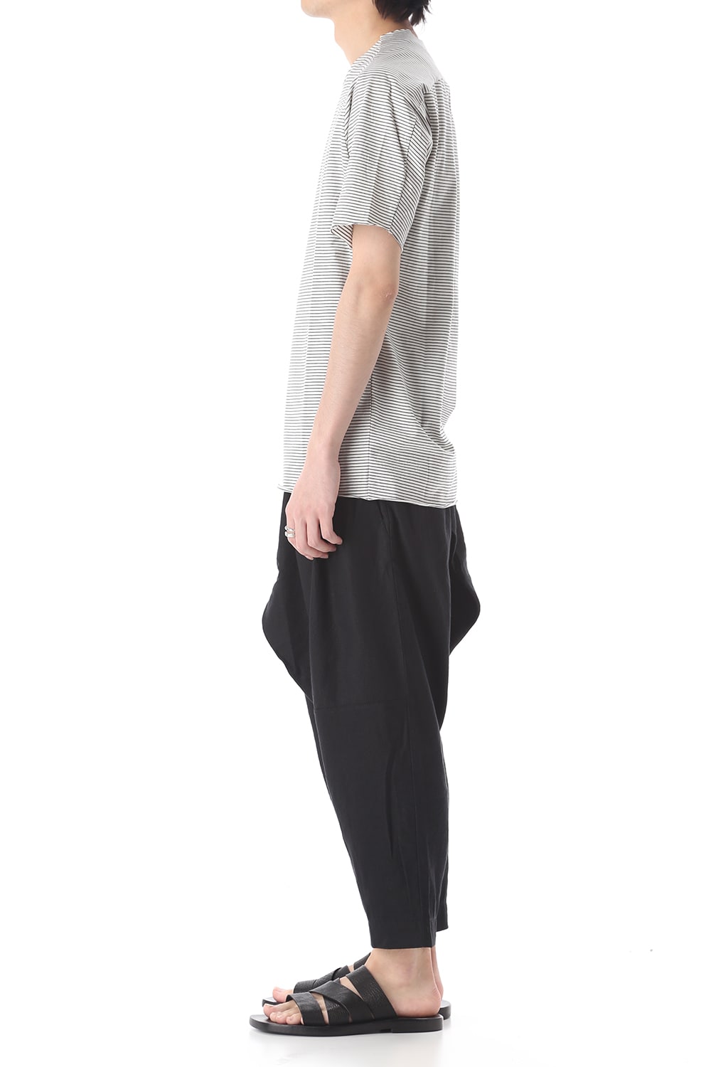 Light Cotton Jersey Border T-Shirts