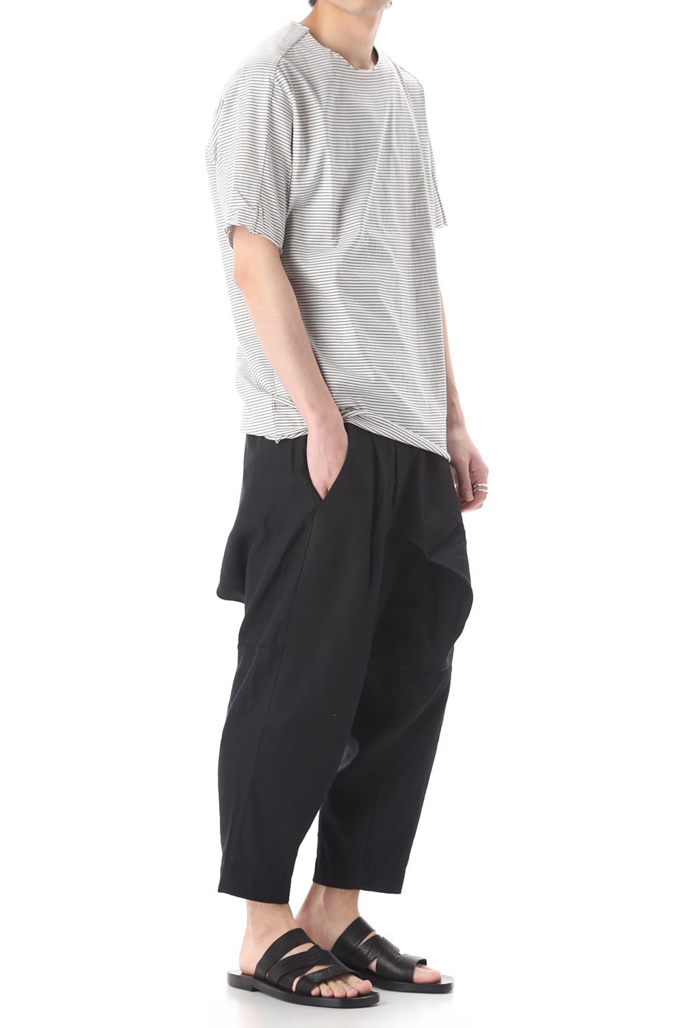 Light Cotton Jersey Border T-Shirts