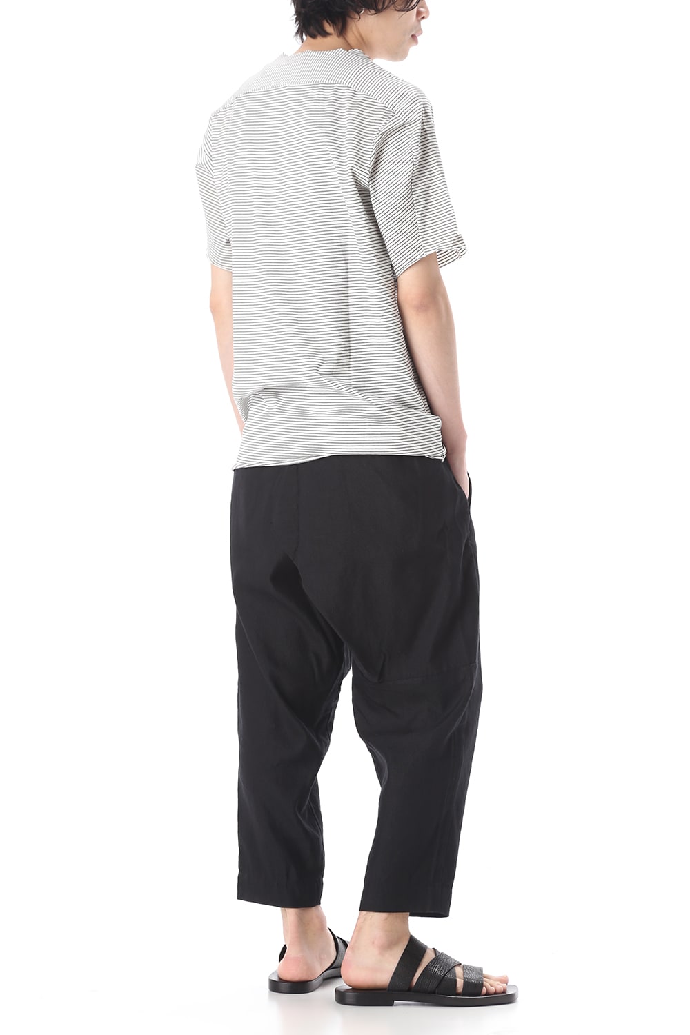 Light Cotton Jersey Border T-Shirts