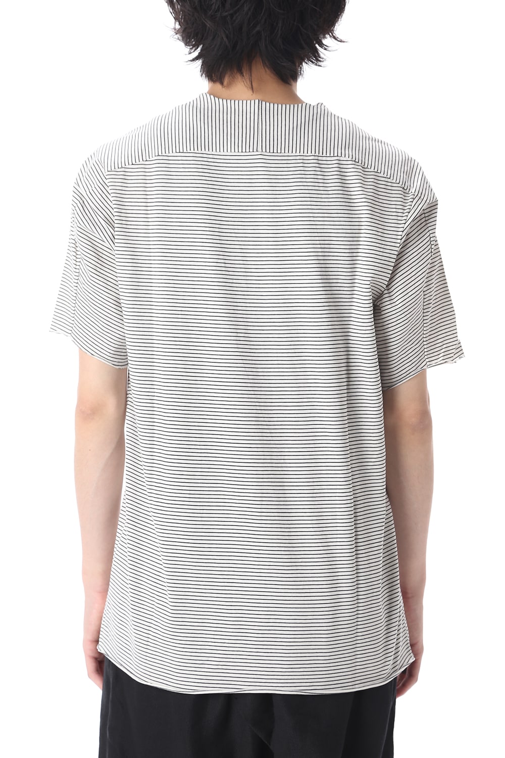 Light Cotton Jersey Border T-Shirts