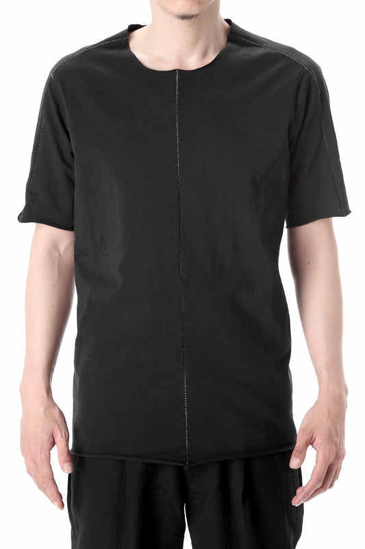 Medium Jersey Over Lock Stitch T-Shirts Black