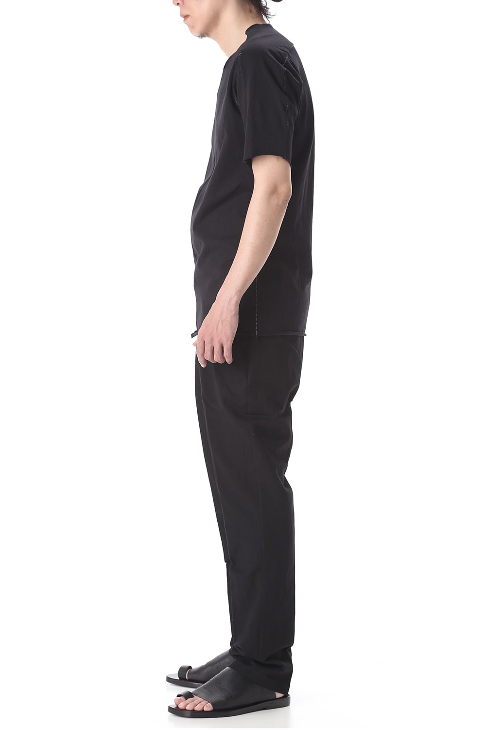 Medium Jersey Over Lock Stitch T-Shirts Black