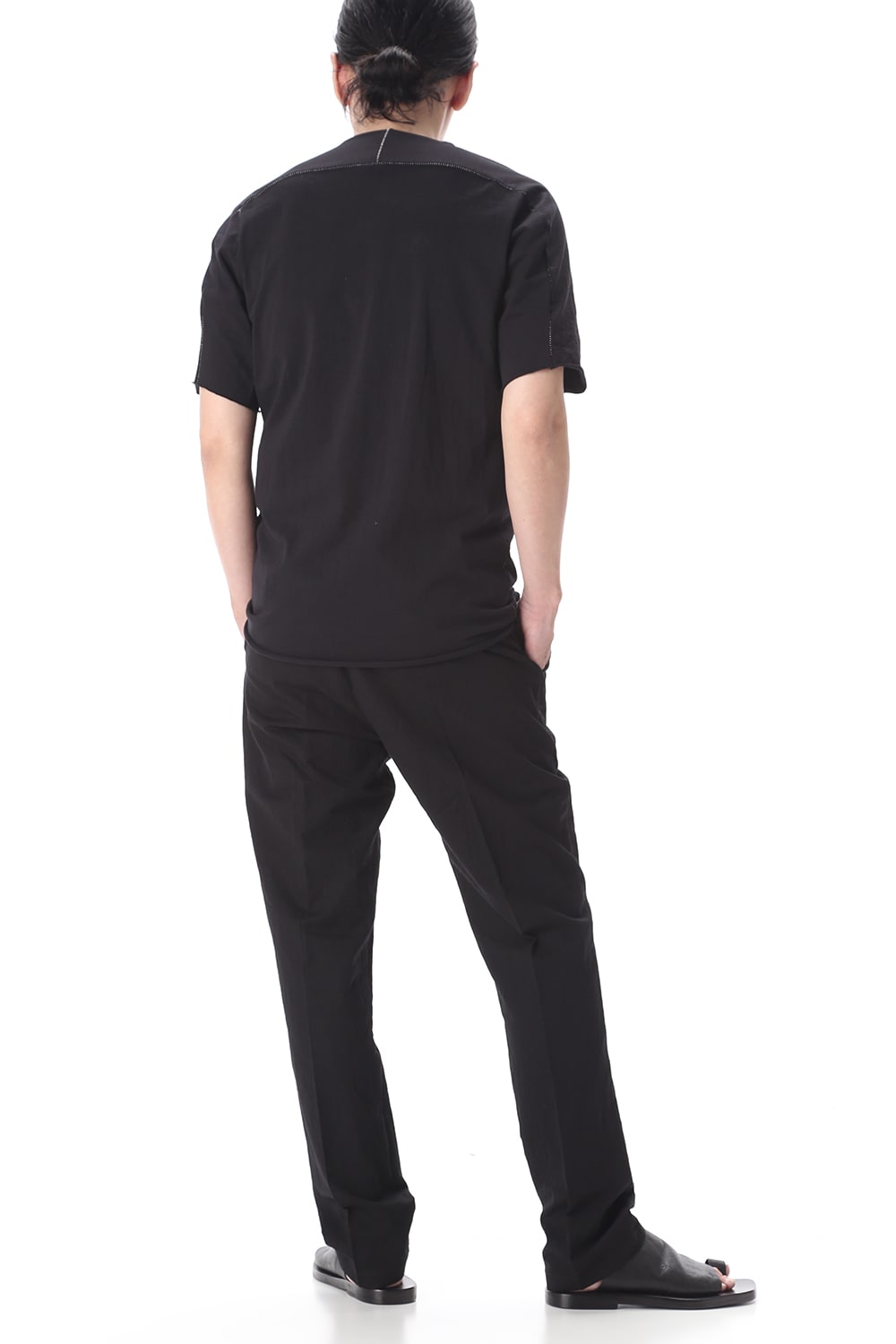 Medium Jersey Over Lock Stitch T-Shirts Black