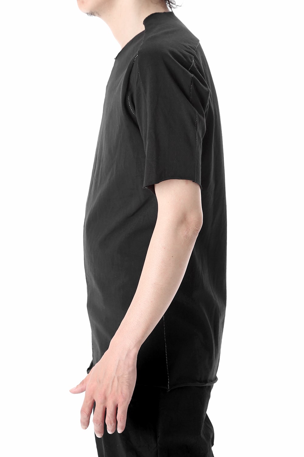 Medium Jersey Over Lock Stitch T-Shirts Black