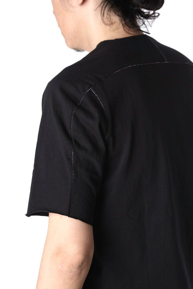 Medium Jersey Over Lock Stitch T-Shirts Black