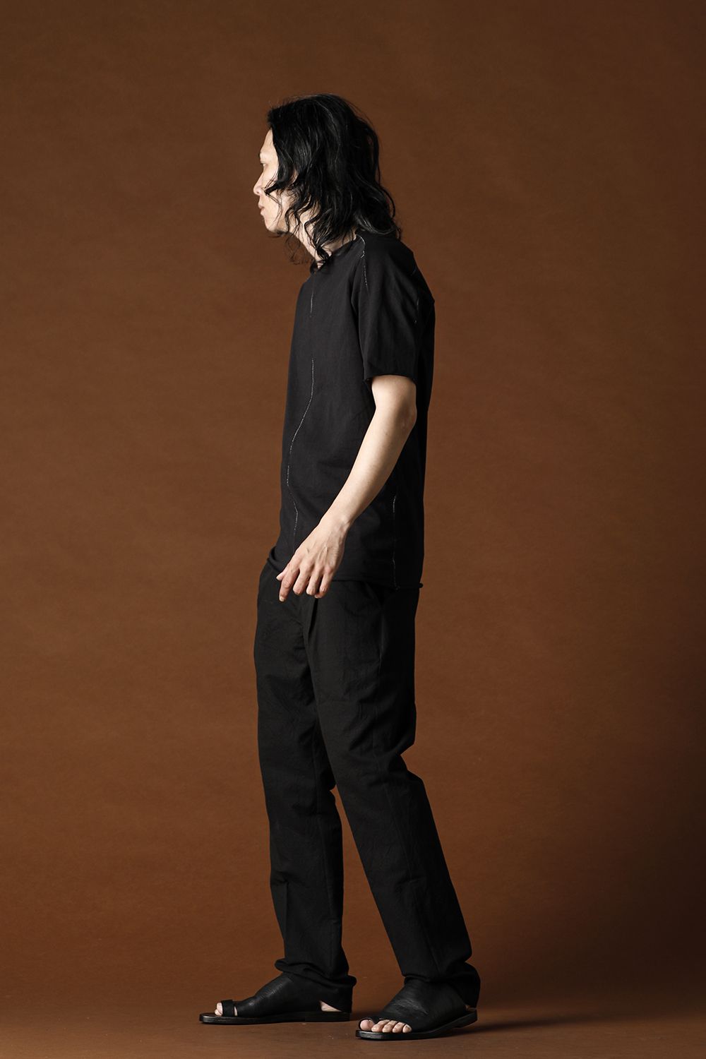 Medium Jersey Over Lock Stitch T-Shirts Black