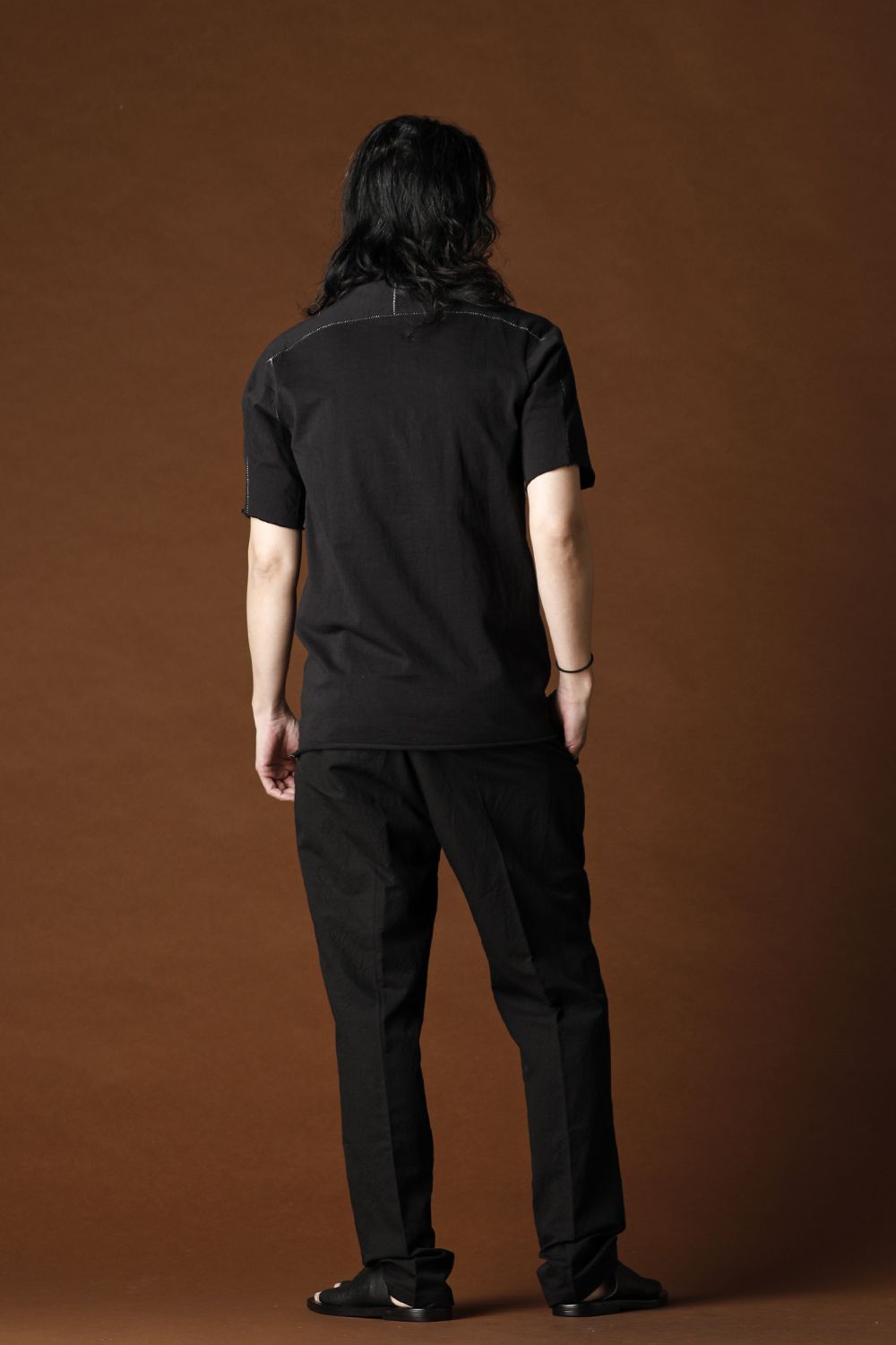 Medium Jersey Over Lock Stitch T-Shirts Black