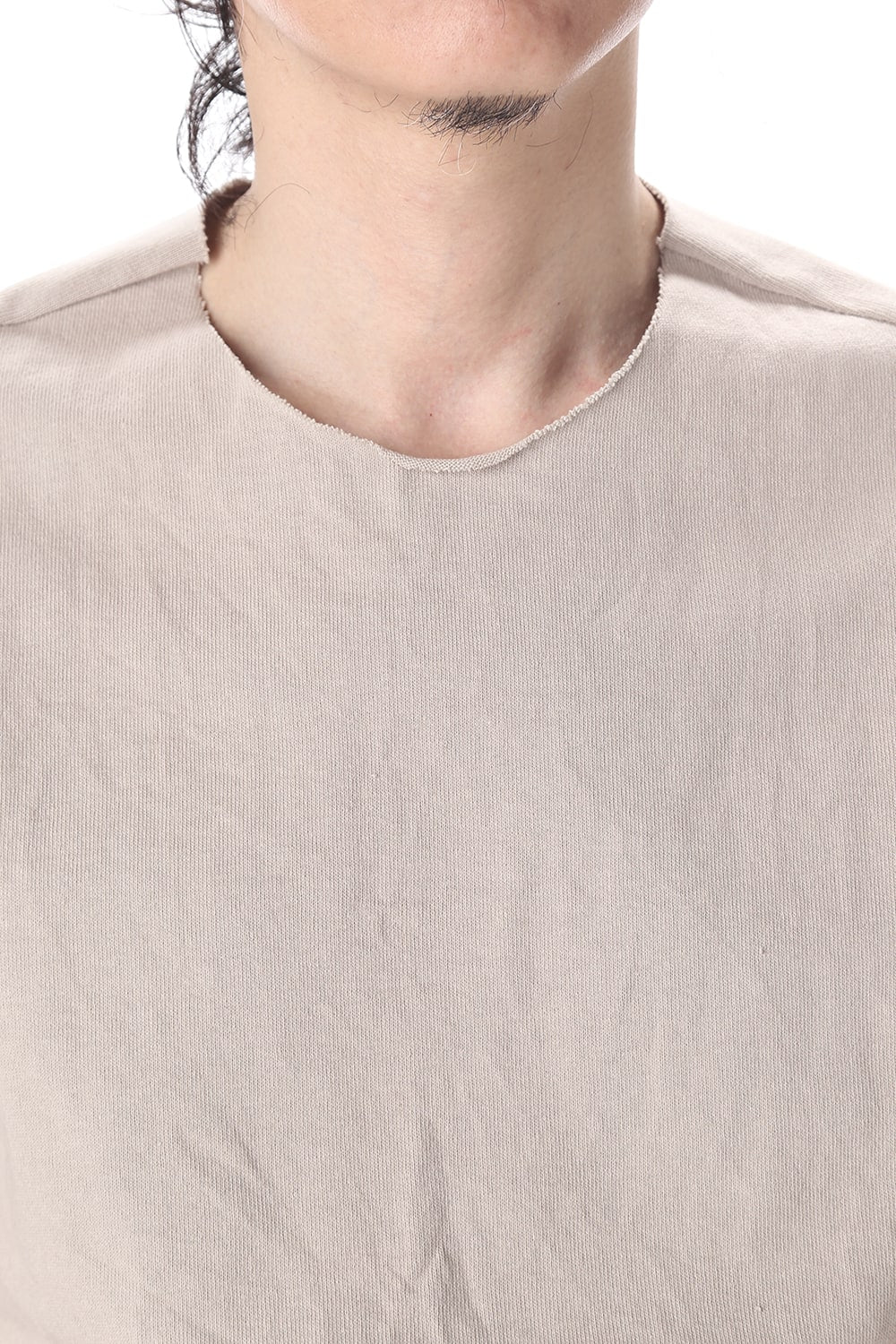 Medium Jersey T-Shirts Gray Beige