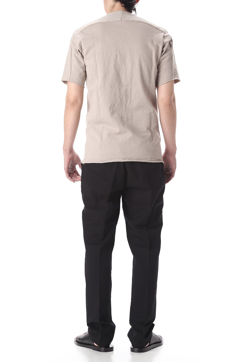 Medium Jersey T-Shirts Gray Beige