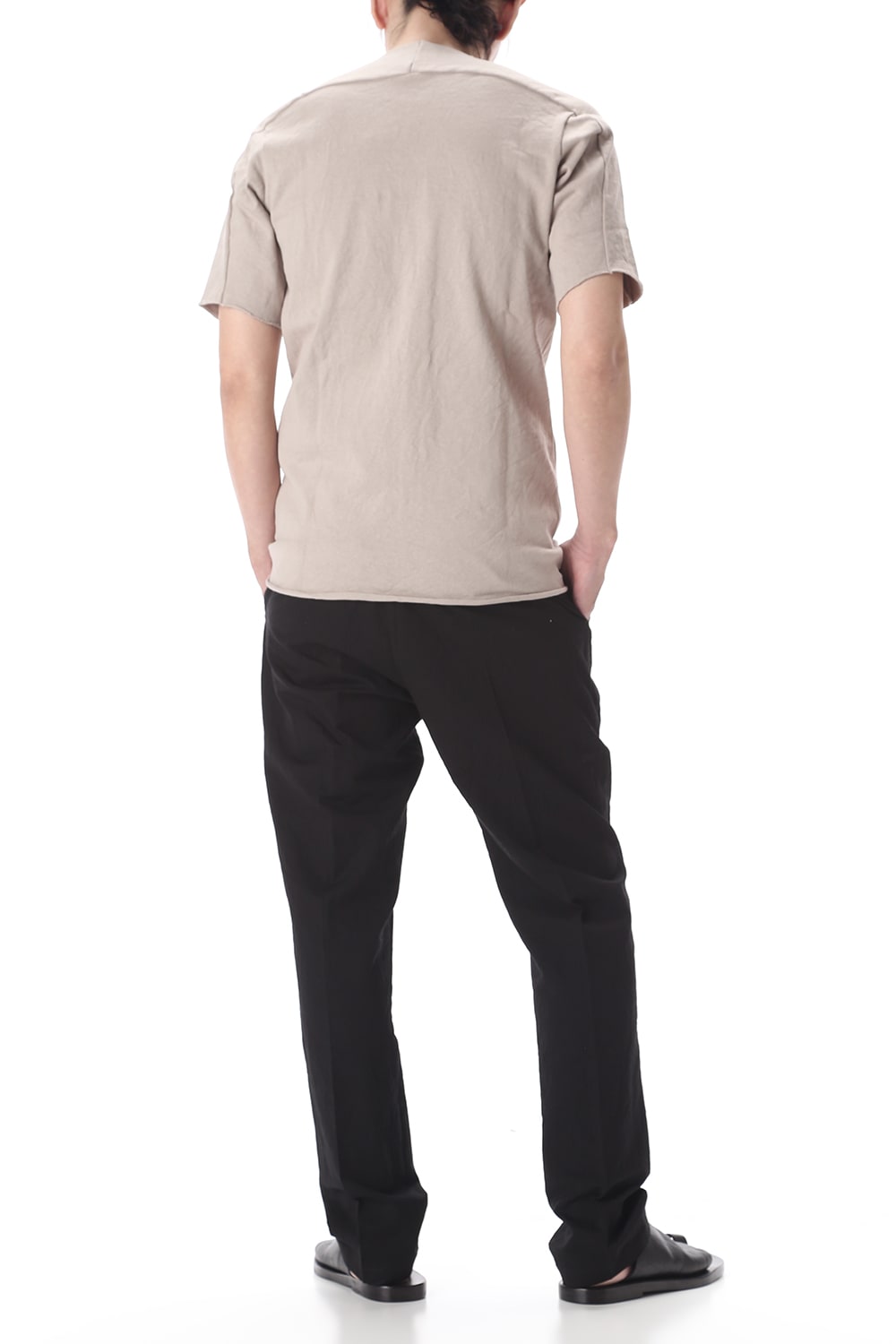 Medium Jersey T-Shirts Gray Beige