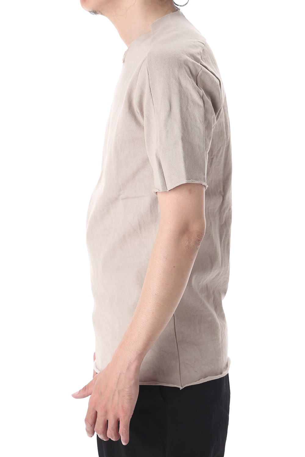 Medium Jersey T-Shirts Gray Beige