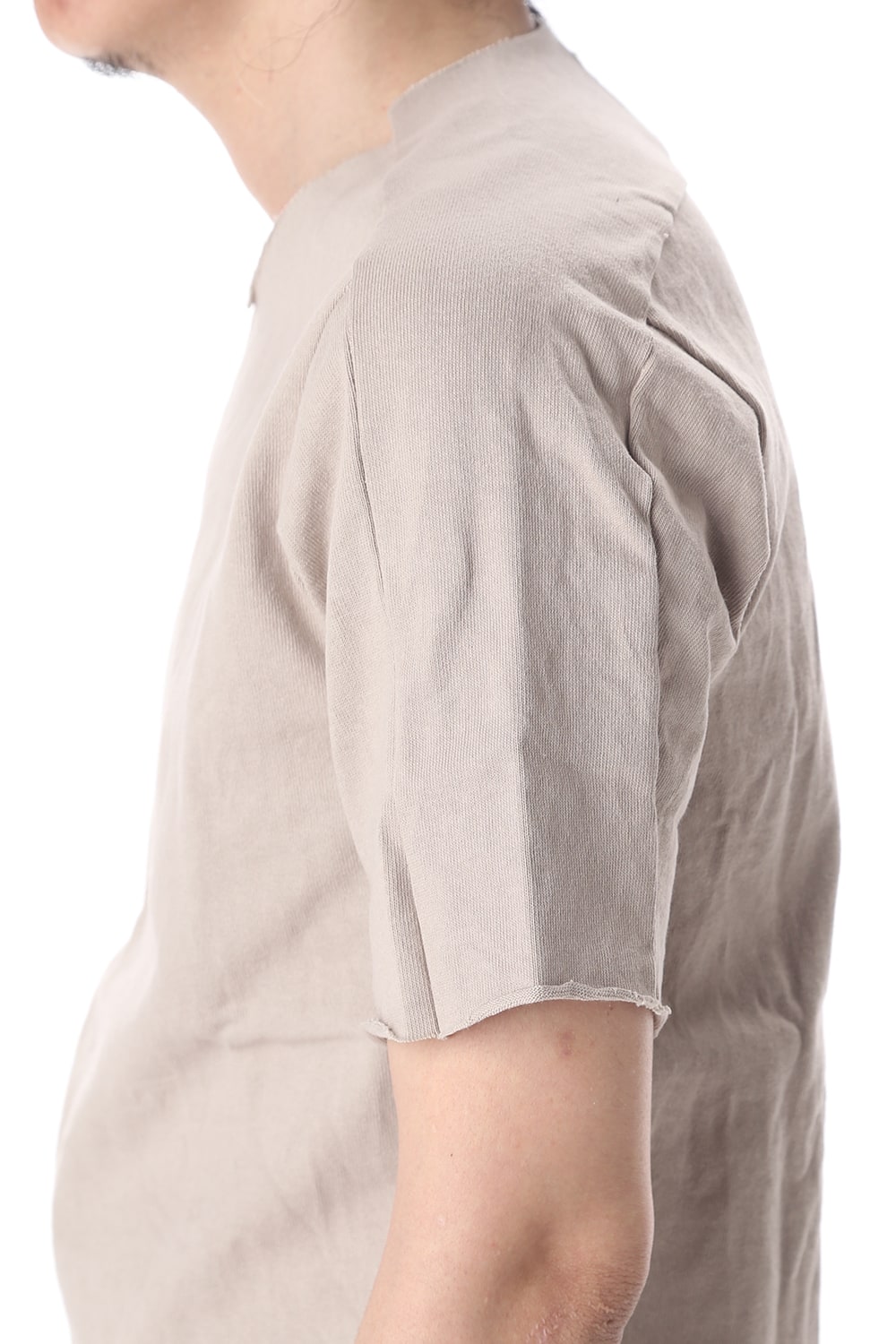 Medium Jersey T-Shirts Gray Beige