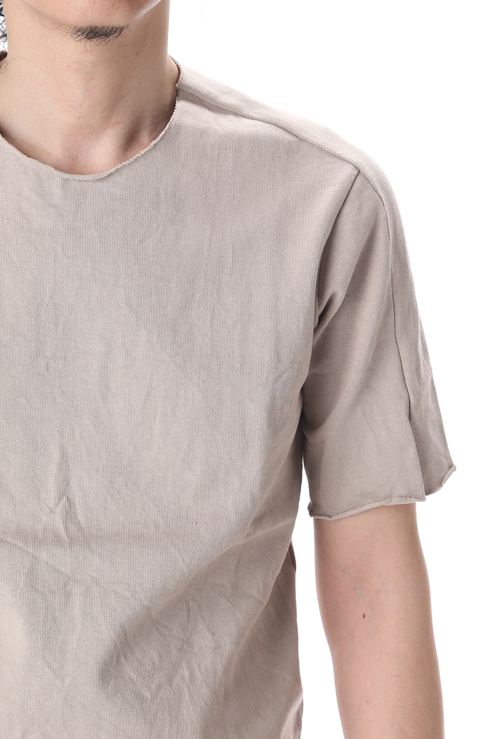 Medium Jersey T-Shirts Gray Beige